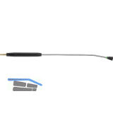 KR�NZLE Edelstahllanze gekr�pft mit Flachstrahld�se