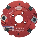 LAMELLO Wendeschneidenfr�ser HW 100 x 8 x 22 mm Z4+V4