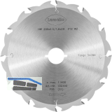 LAMELLO S�geblatt HW � 200 mm Z12 f�r Schnitte in Holzrahmen