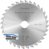 LAMELLO S�geblatt HW � 200 mm Z32 f�r Schnitte in Alurahmen