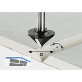 FESTOOL Gipskartonfr�ser HW 90 Grad