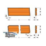 Versofix-Wendeplatte 50 x 10 mm