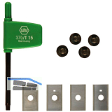 FESTOOL Ersatzwendeplatten zu Nutfr�ser 30 x 12 x 1,5 mm (4 St�ck)