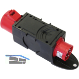 PCE �bergangs-Steckvorrichtung Kunststoff 16/32 Ampere 400 Volt IP44