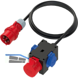 PCE Kompaktverteiler St.Anton H07RN-F 5G1,5 2 x 250V/1x400V IP44