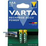 VARTA Batterie Recharge Akku Power HR03/AAA 1,2 Volt (2 St)