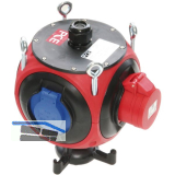 PCE H�ngeverteiler Kunststoff Pegasus 1 x 400 Volt 3 x 230 Volt IP44