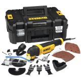 DEWALT Multi Funktionswerkzeug DWE 315 KT 300 Watt 37-teilig