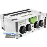 FESTOOL Systainer SYS-PowerHub IP44 mit 5 Steckdosen 396 x 296 x 157,5 mm