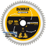 DEWALT Kreiss�geblatt XR Extrem Runtime HM � 216 x 2,16 x 30mm Z�hne 60 (WZ/FZ)