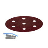 FESTOOL StickFix Schleifscheiben Rubin 2 � 90 mm Korn 80 f. Holzwerkstoffe/50 St