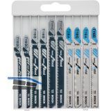 BOSCH Stichs�geblatt-Set Holz Metall 10-teilig