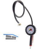 Hand Reifenf�ller 60 GE mit Zwillingsstecker u. Pr�zisionsmanometer 0 - 10 bar