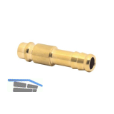 Euro Druckluft Steckt�lle aus Messing f�r 6 mm Schlauch
