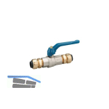 SCHNEIDER Luftabsperrhahn f�r 18 mm Druckluftrohr