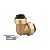 SCHNEIDER Winkelsteckverbinder 90 Grad f�r 18 mm Druckluftrohr