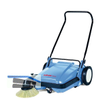 KR�NZLE Handkehrmaschine K1 + 1 Breite 67 cm