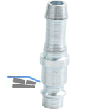 JWL Euro Druckluft Steckt�lle aus Stahl f�r 8 mm Schlauch