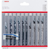 BOSCH Stichs�geblatt-Set Holz - 10-teilig
