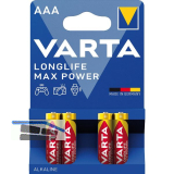 VARTA Batterie Longlife Max Power LR03/AAA 1,5 Volt 4 St�ck