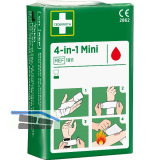 CEDERROTH Universalverband mini 4-in-1 Blutstiller 1Kompresse+1Binde