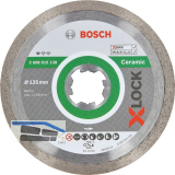 BOSCH X-LOCK Diamant-Trennscheibe Standard for Ceramic 125x1,6 mm