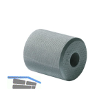 Auftragswalze zu Leimroller 75 Ausf�hrung: Moosgummi 75 mm grau