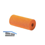 Auftragswalze zu Leimroller 200 Ausf�hrung: Schwammgummi 200 mm orange