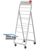 BESSEY Zwingenwagen ZW1 500 x 600 x 1460 mm f�r ca. 90 Zwingen