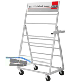 BESSEY Zwingenwagen ZW2 1000 x 600 x 1525 mm f�r ca. 120 Zwingen