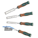 STUBAI Spezial-Stemmeisen-Satz mit Korkheft 4-teilig