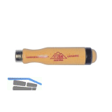 STUBAI Spezial-Stemmeisen-Heft aus Holz f�r Breite 24-28 mm