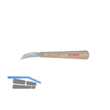 STUBAI Kerbschnitzmesser zweischneidig