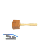 ULMIA Tischlerkl�pfel Gr��e 2 eckige Ausf�hrung 140 x 80 x 110 mm