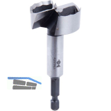 FISCH Forstnerbohrer Wave Cutter SP mit 1/4" Bit Aufnahme Bohrer � 30 mm