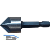 STERN Krauskopfversenker SP 1/4" Bit Aufnahme Durchmesser 12 mm