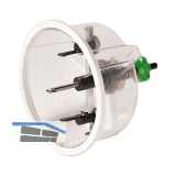 Kreisschneider BHC verstellbar f�r Kreisschnitte von 40 - 125 mm im Koffer