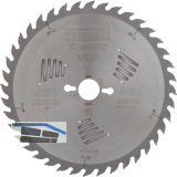 DEWALT Kreiss�geblatt HW � 250x3,0x30 mm Z40 Wechselzahn (WZ) positiv