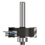 ENT Falzfr�ser mit Kugellager - Set HW 34,9 mm