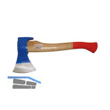 STUBAI Handbeil 1000 Gramm geschmiedet mit Nagelzieher und Hartholzstiel