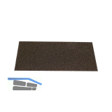 STUBAI Ersatzbelag zu Schleifbrett 500 x 240 mm Korn 16