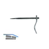 Verputzhaken aus Stahl geschmiedet L�nge 150 mm