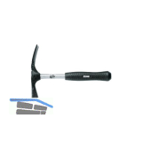 KRENHOF Maurerhammer Stahlrohrstiel und seitl. Nagelzieher 600 Gramm