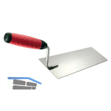 KAUFMANN Maurerkelle rostfrei mit Softline Griff und 180 mm konischem Blatt