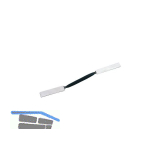 KAUFMANN Stukk Modelliereisen geschmiedet 12 x 15 mm Blatt stumpf/stumpf