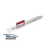 KAUFMANN Bodenlegergl�tte rostfrei langer Alu-Steg 600 x 120 x 1 mm