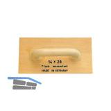 STUBAI Holz Reibbrett 420 x 220 mm 7-fach verleimt, wasserfest