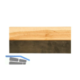 Fugengummi mit Holzr�cken Breite 200 mm