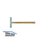 STUBAI Glaserhammer mit Holzstiel Gewicht 160 g
