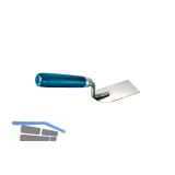 KAUFMANN Gipser Maurerspachtel rostfrei mit geradem Hals 120 mm